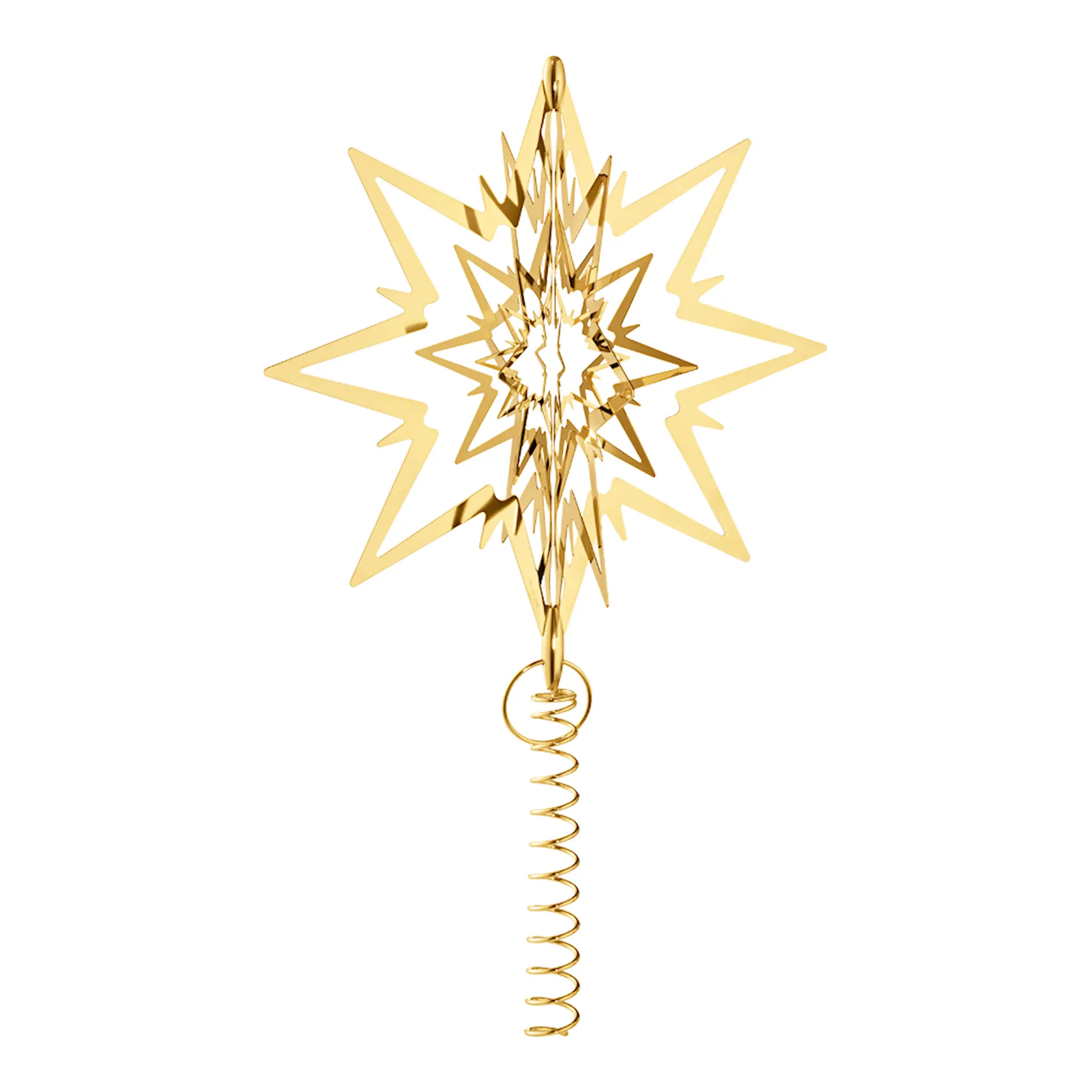 Georg Jensen Christmas Classics Toppstjärna 23 cm Guld