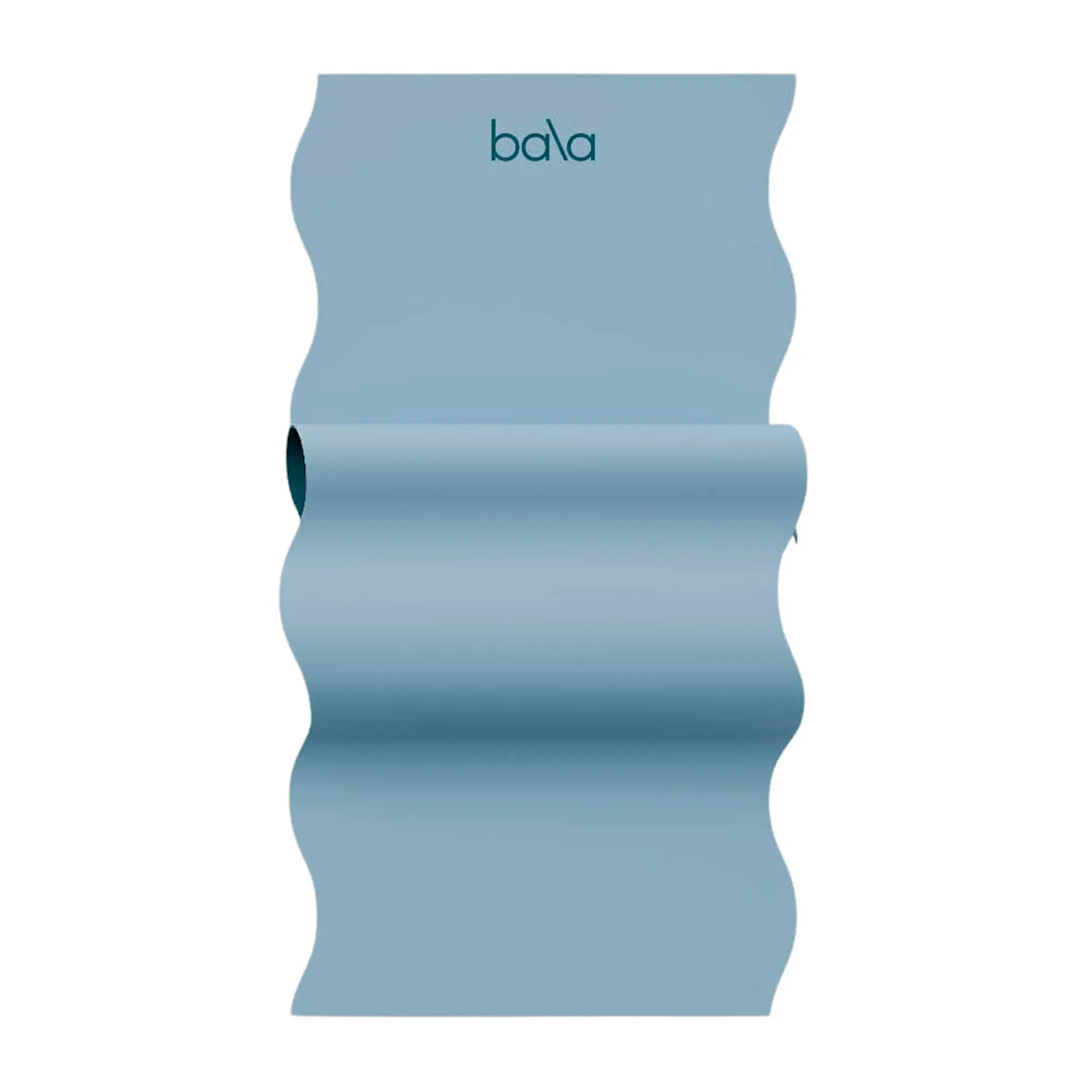 Bala Wavy Mat treningsmatte 5 mm 183 cm lyseblå