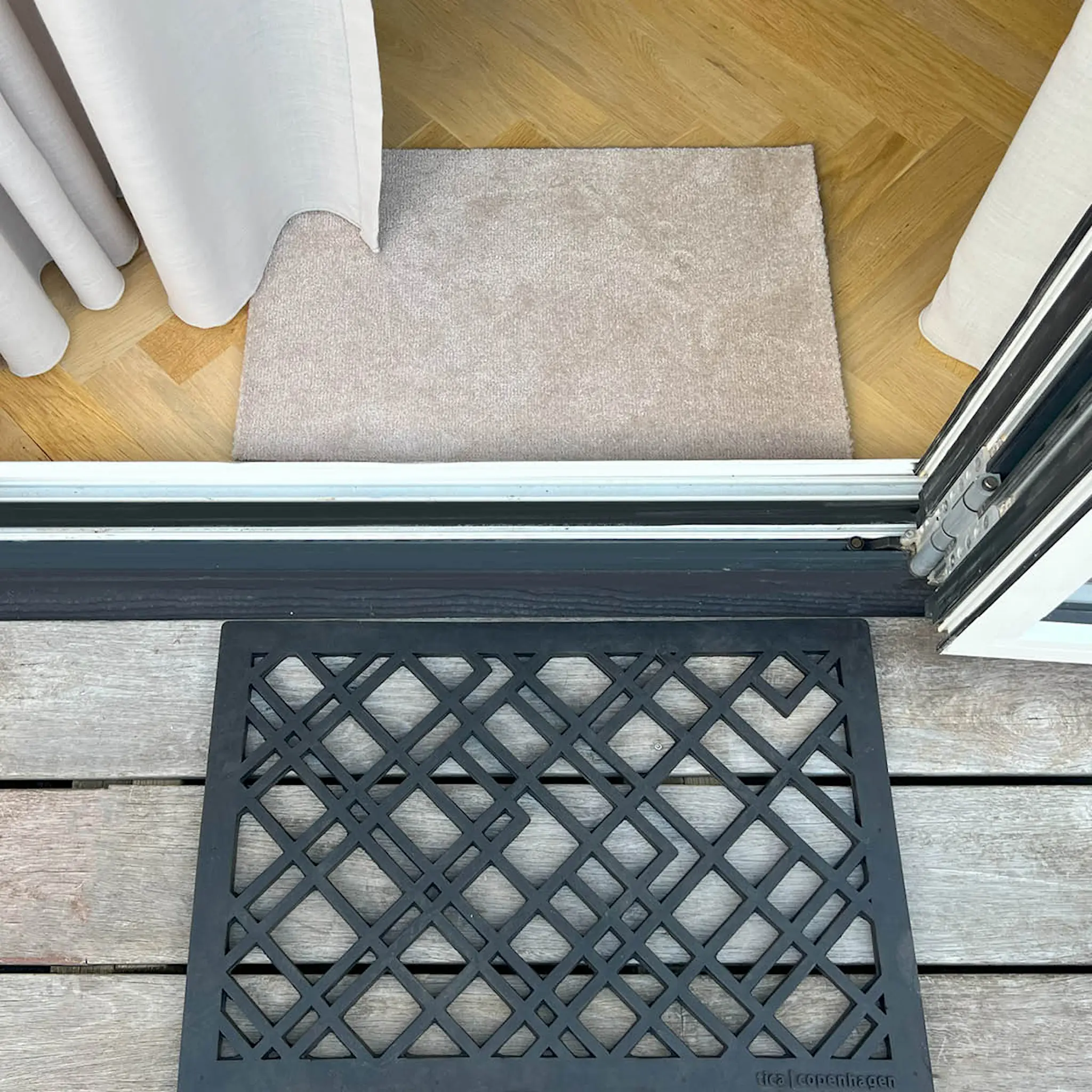 Tica Copenhagen Unicolor golvmatta 40x60 cm ivory