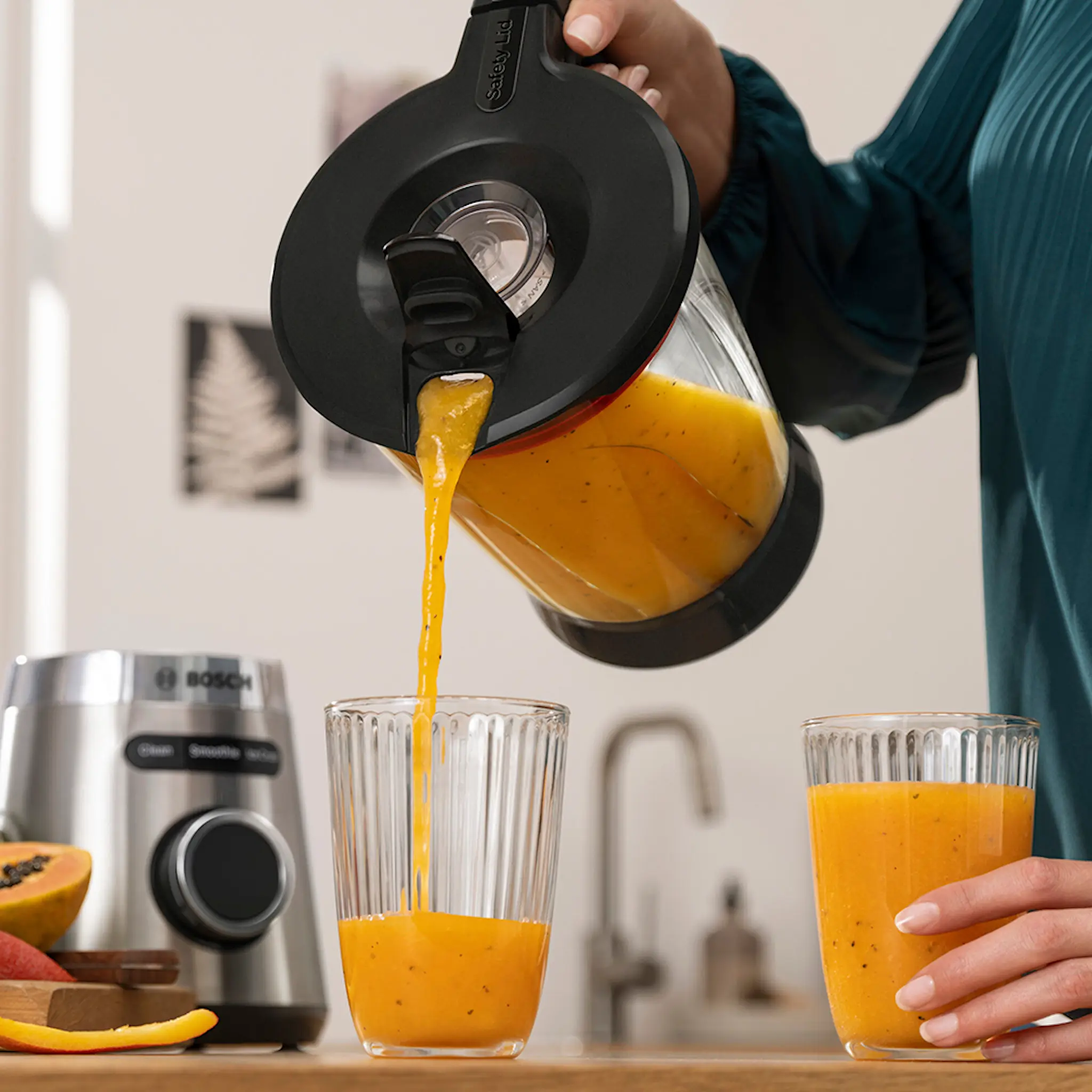 Bosch Bosch Blender 1200 W Stål
