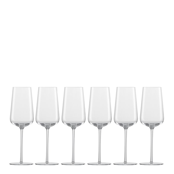 Verbelle champagneglas 35 cl 6-pack klar