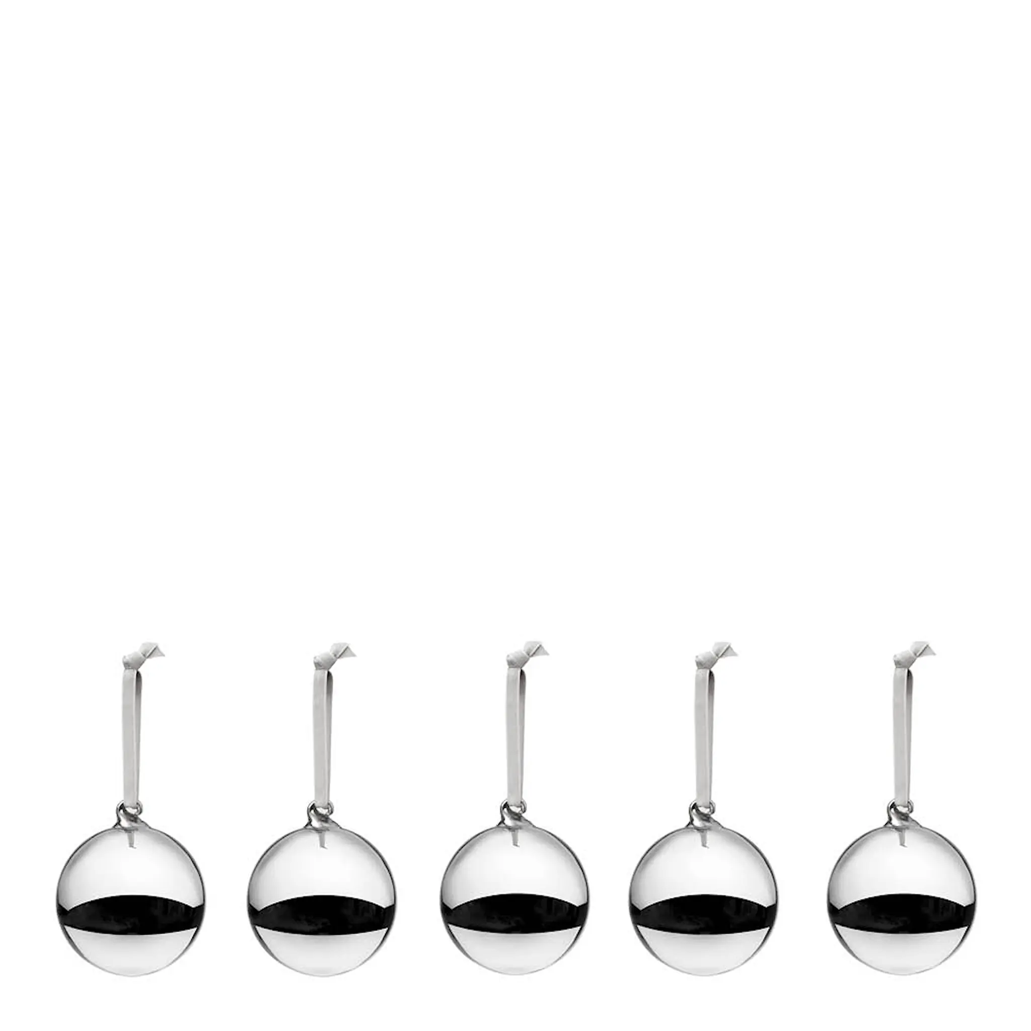 iittala Glaskula 8 cm 5-pack spegelblank