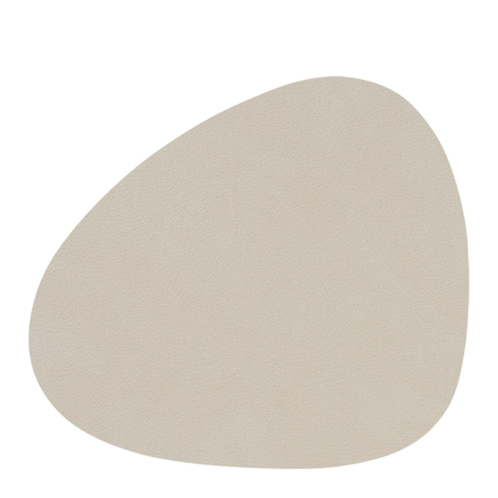 LIND DNA - Curve Nupo Lasinalunen 11x13 cm Oyster White