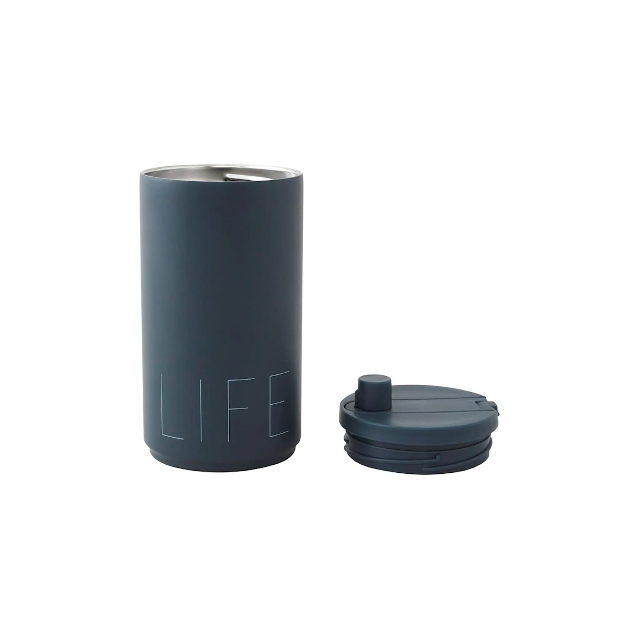 Design Letters Travel Life Mugg 35 cl Blå