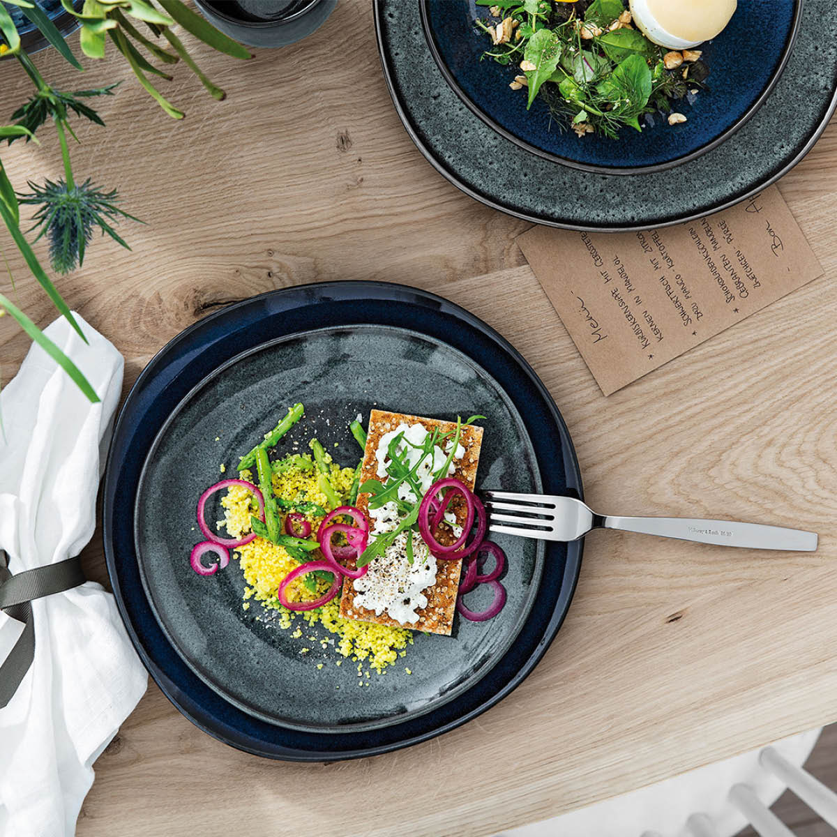 Villeroy & Boch Lave Gris Lautanen 23 cm