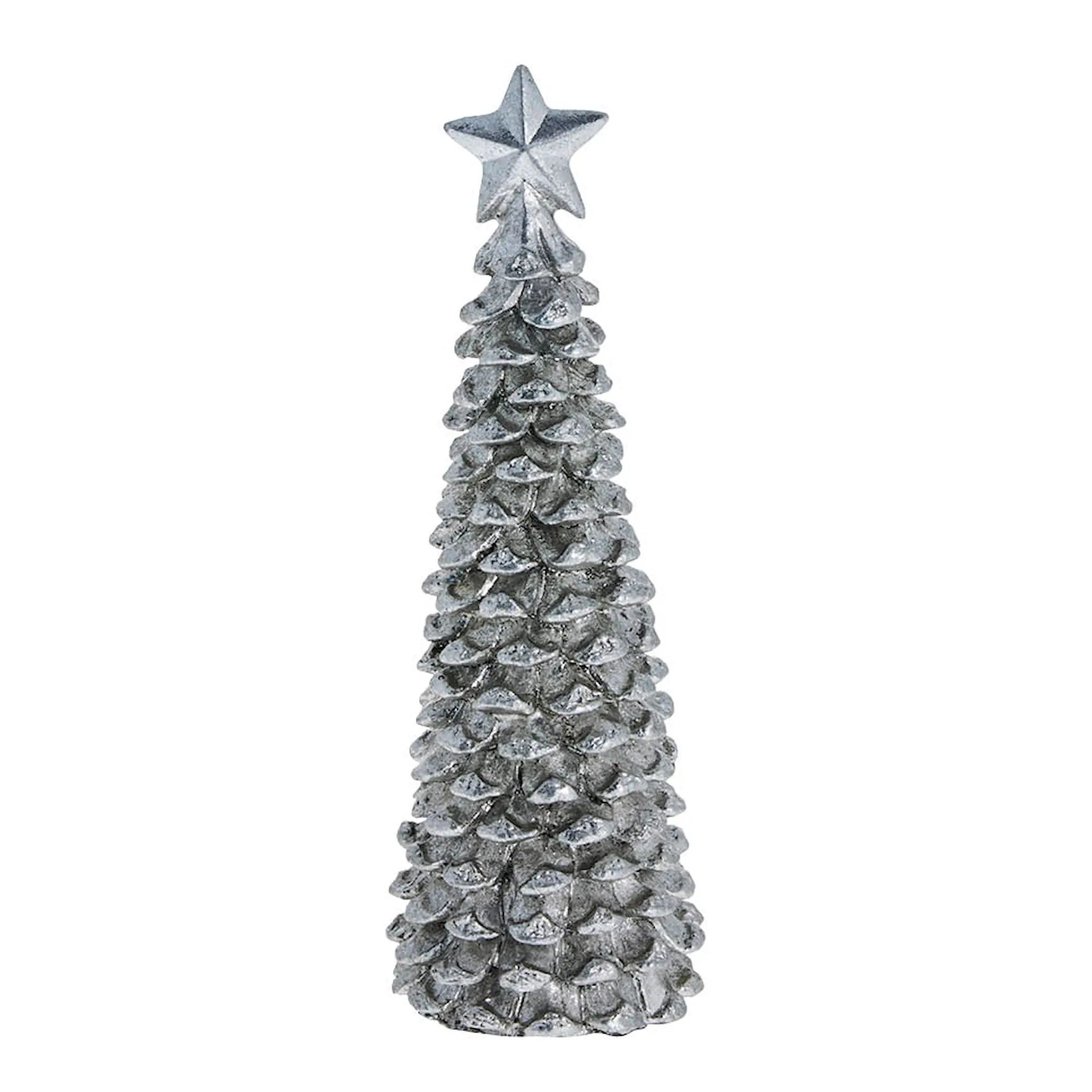 Lene Bjerre Serafina dekoration gran 19,5 cm antiksilver