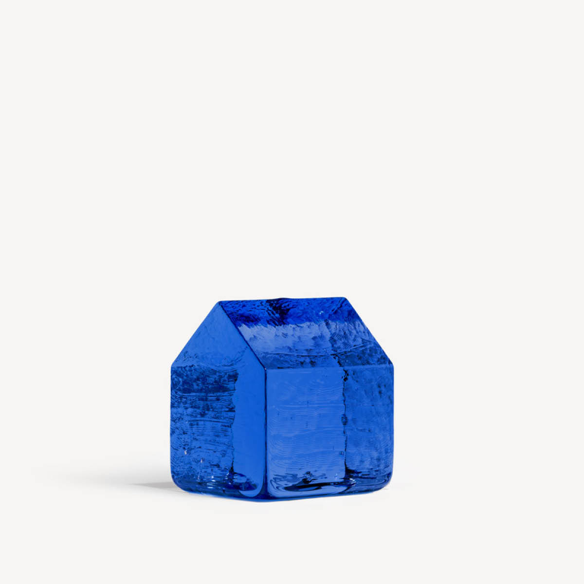 Kosta Boda Kosta Koriste Talo 7,8 cm Sininen