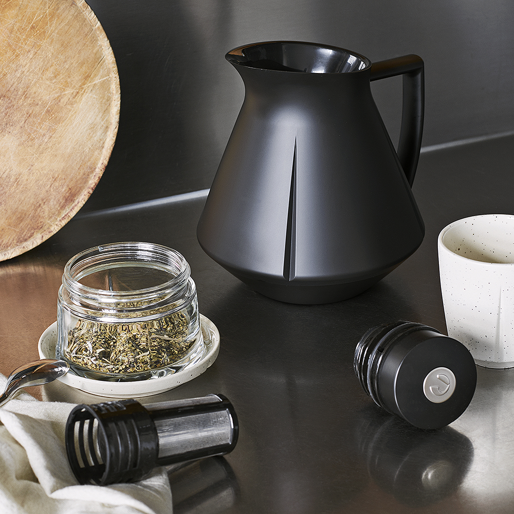 Rosendahl Grand Cru te termokanne 1L svart