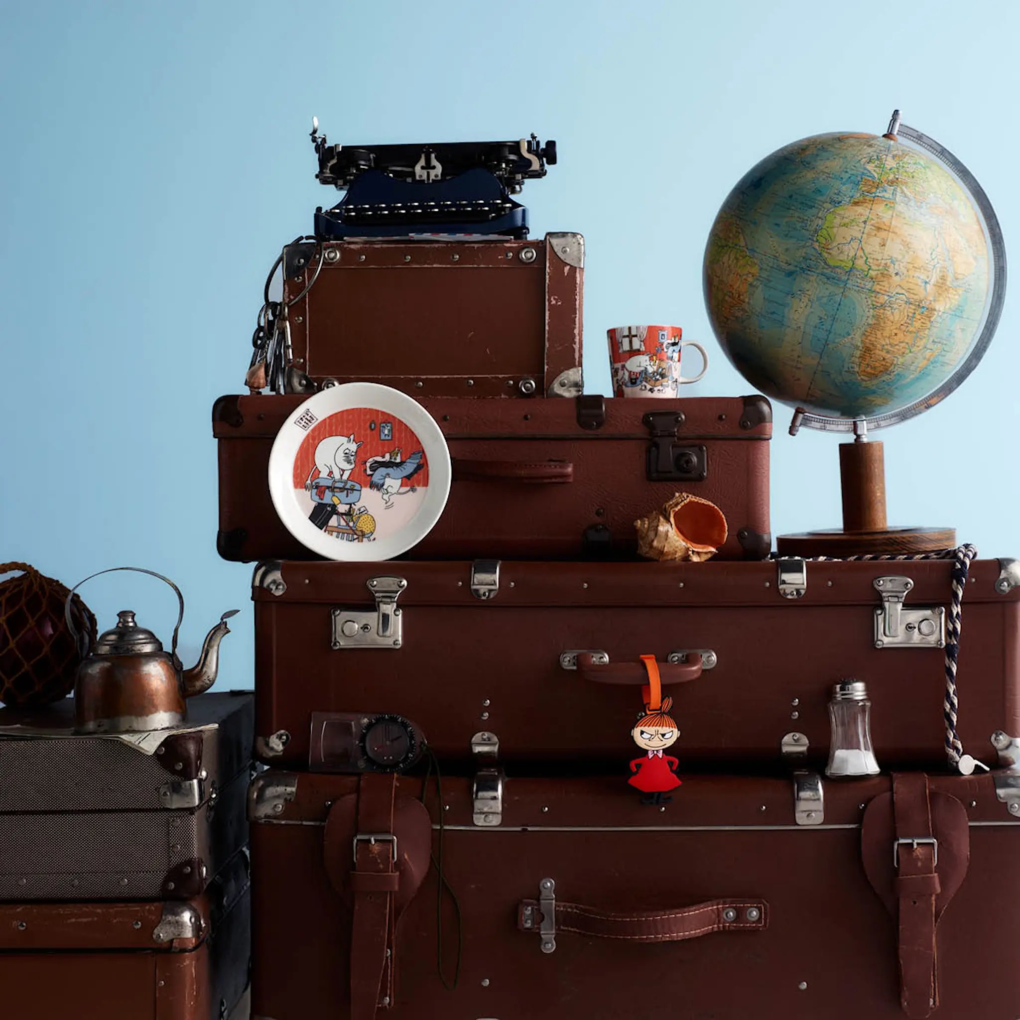 Moomin Arabia Mummi bagasjelapp 19 cm Lille My Ferieklar