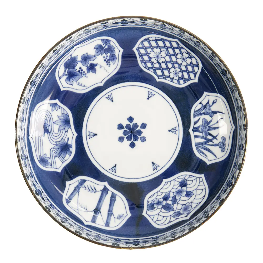 Mixed Bowls Pastalautanen 20 cm Matori Hishimon