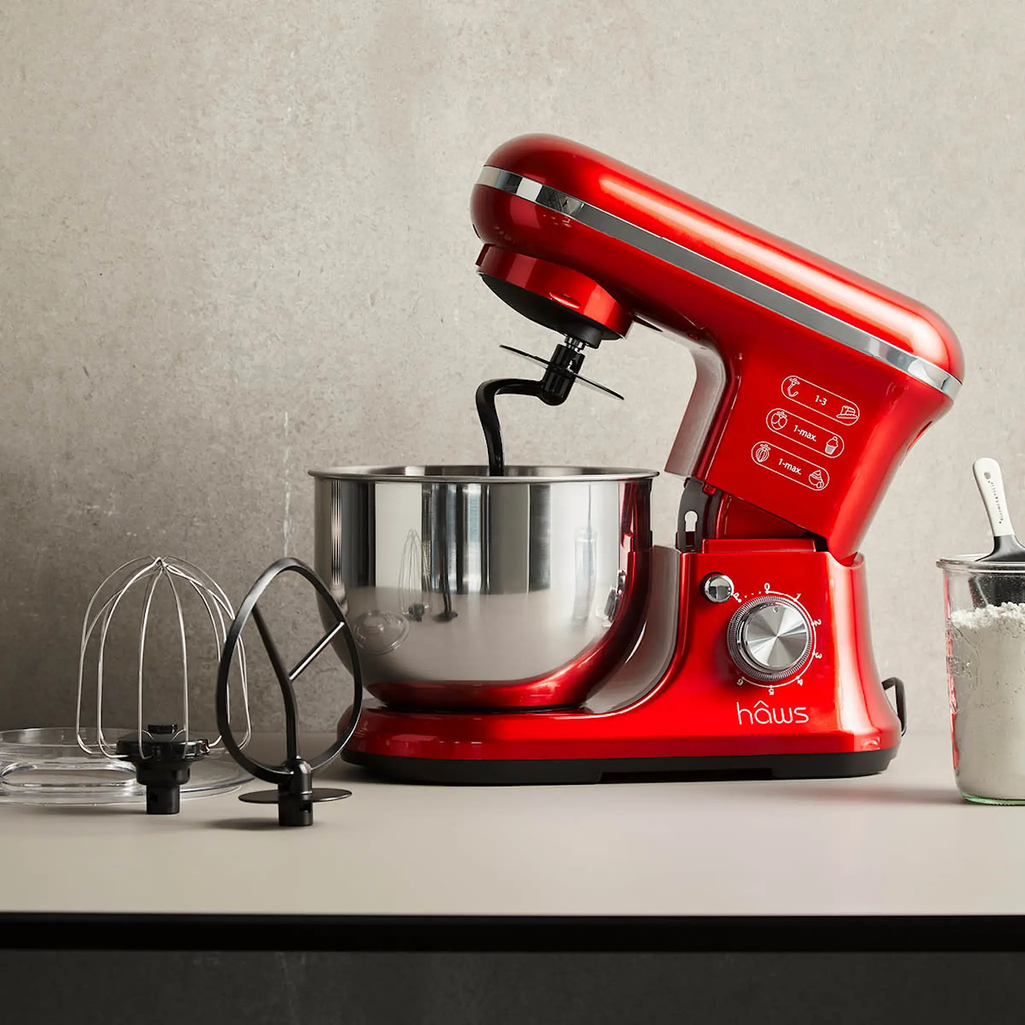 Haws Venø Yleiskone 1200W Punainen