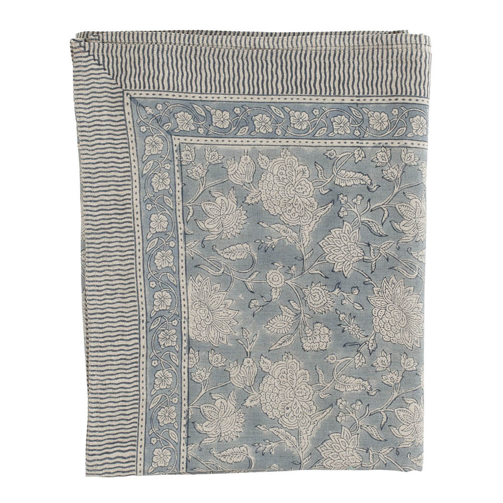 Chamois Indian Rose linduk 170x270 cm dusty blue