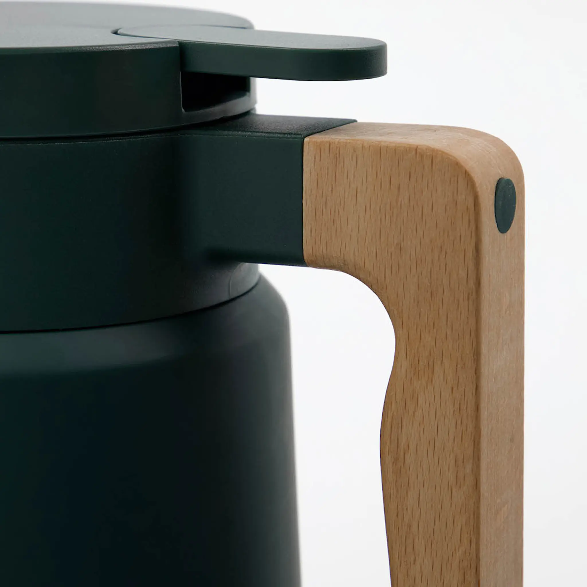 House Doctor Cole Termoskannu 1,8 L Tummanvihreä/Pyökki