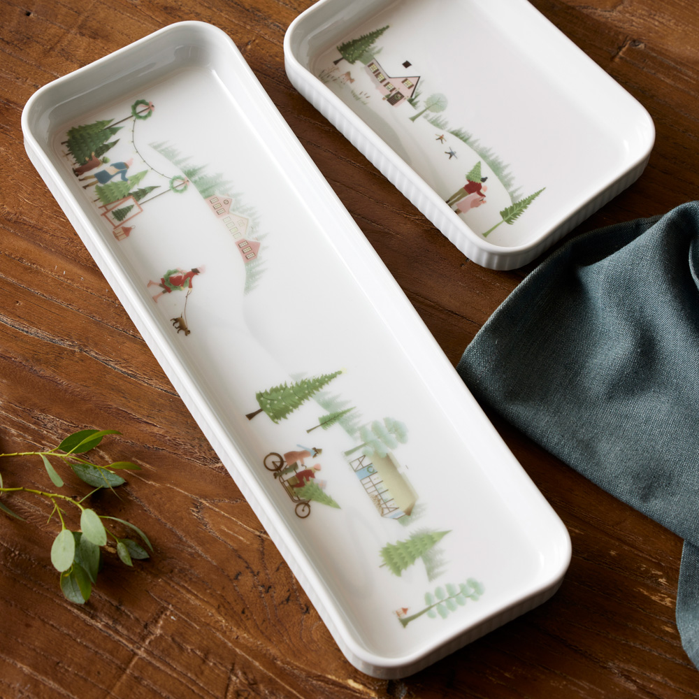 Pillivuyt Vinter Fat 36x12 cm Vit