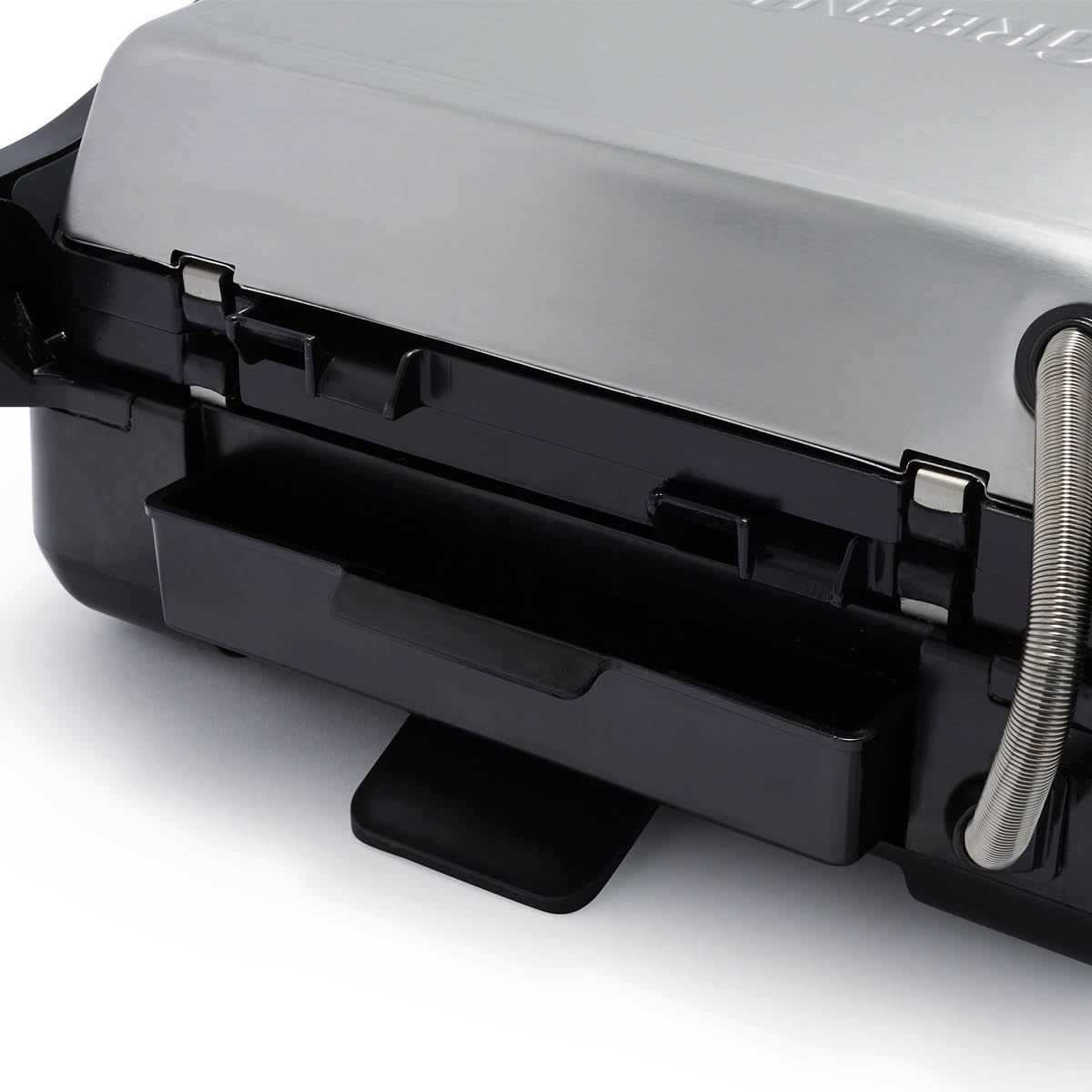 GreenPan Elite kontaktgrill blank svart