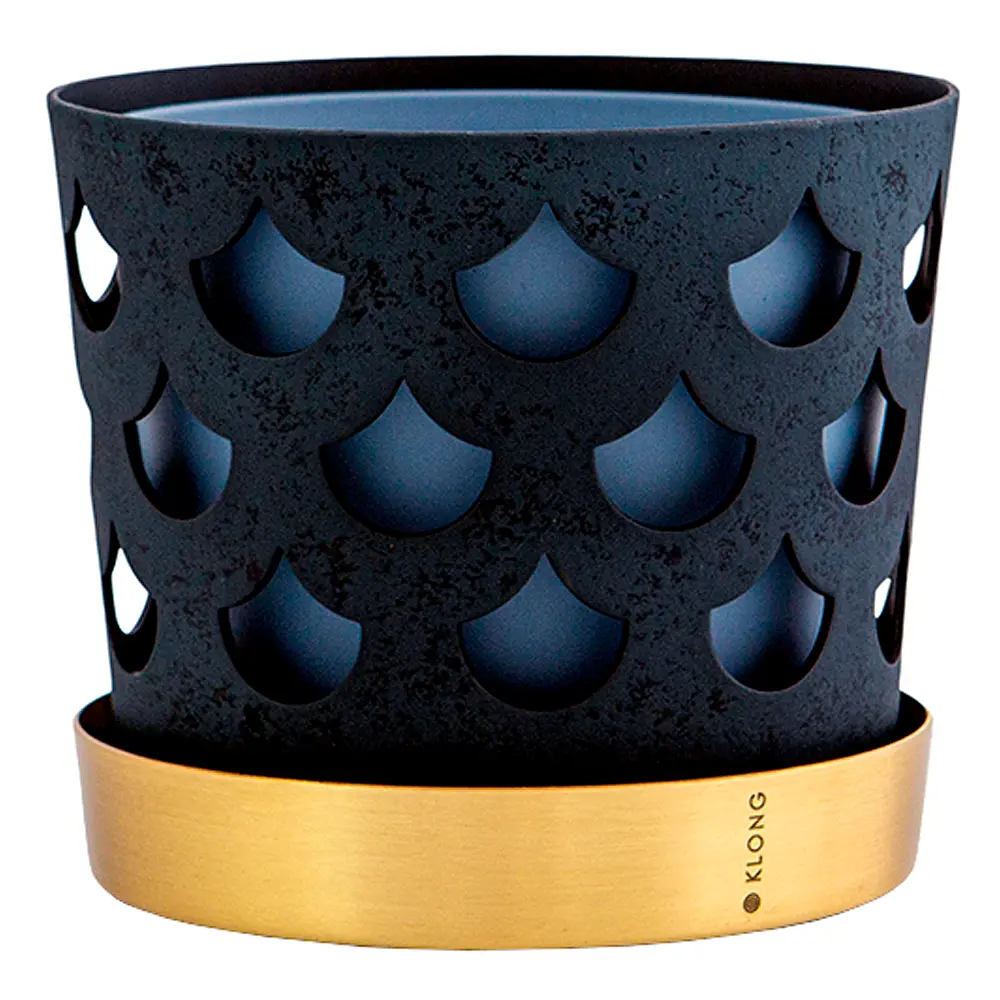 Trio Drop Kukkaruukku 12 cm Sininen