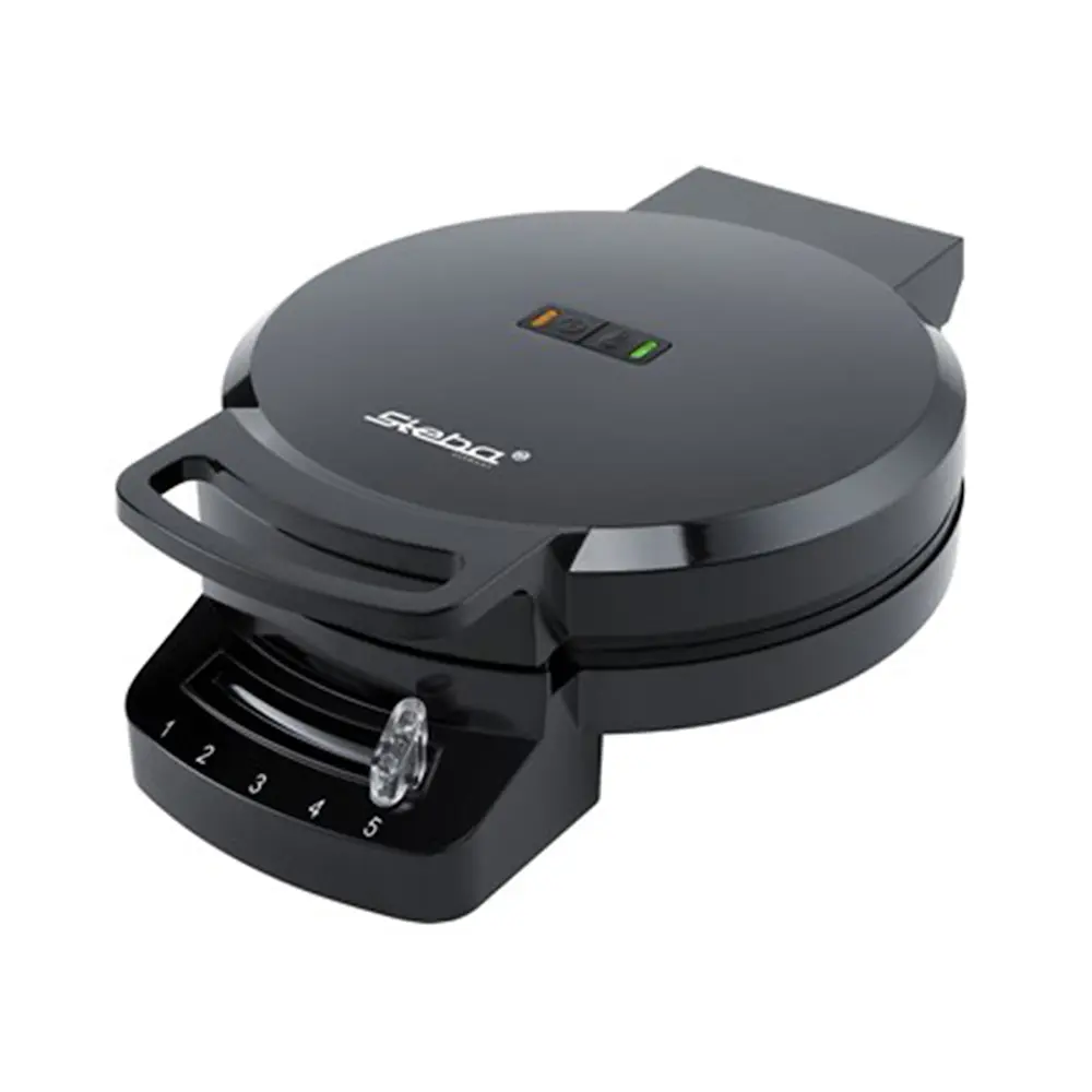 Steba Vohvelirauta 1200W 16,5 cm Musta