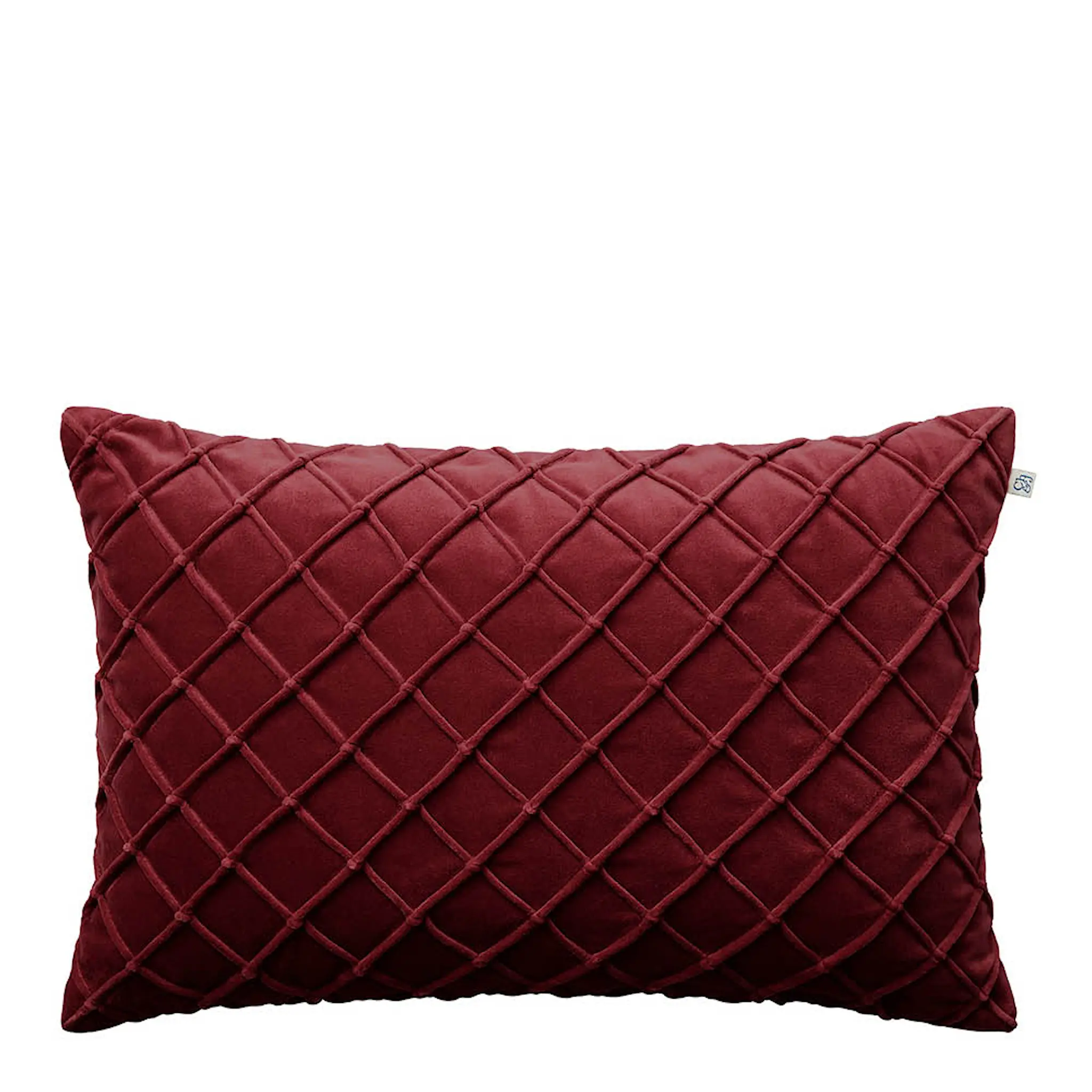 Chhatwal & Jonsson Deva kuddfodral sammet 40x60 cm Ruby