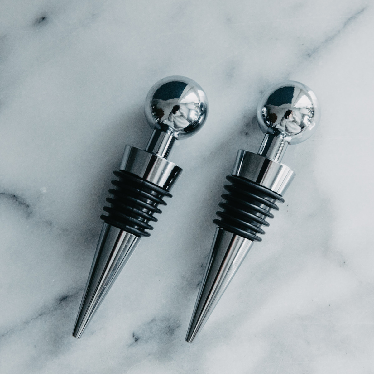 Taylor's Vinkork 9 cm 2-pack Krom