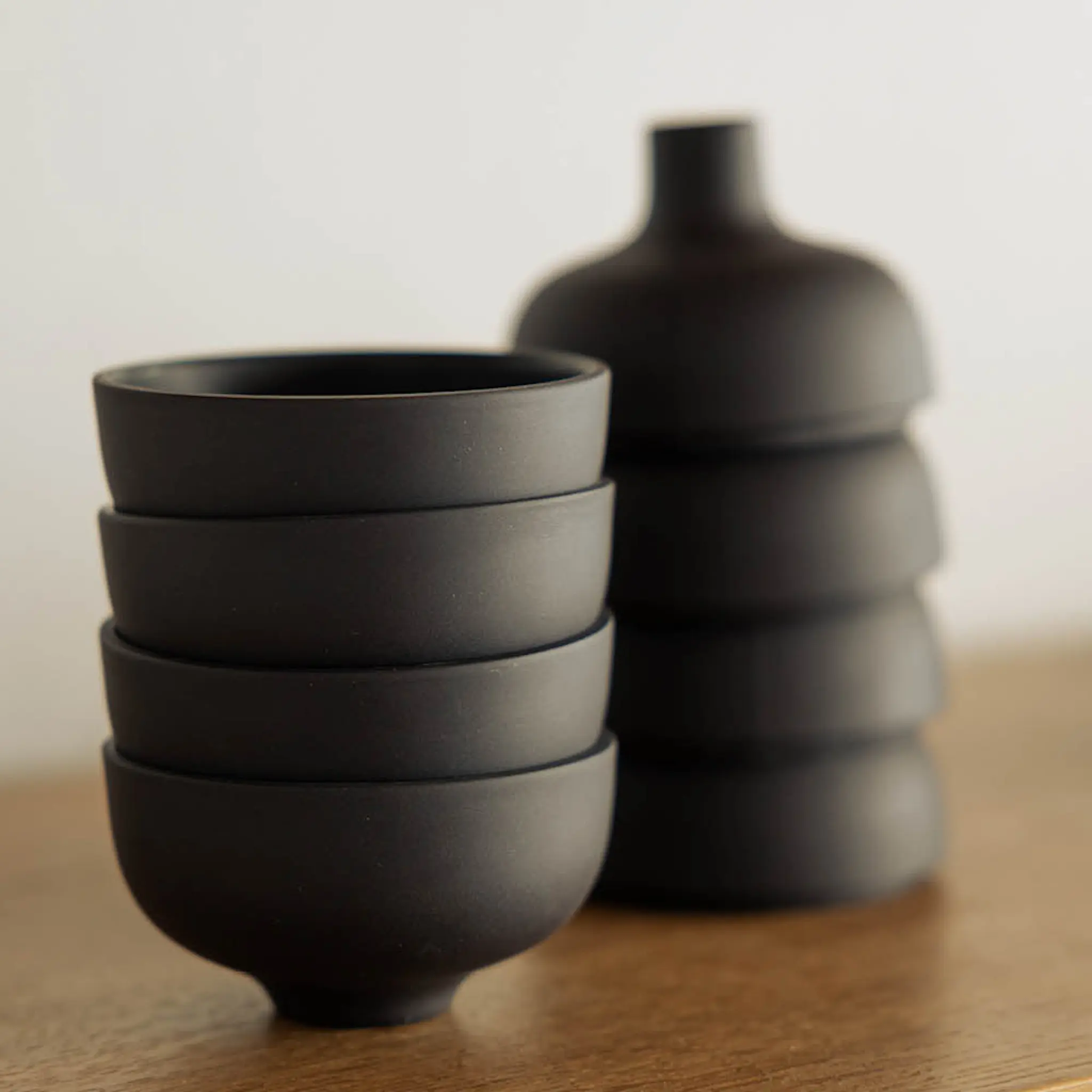 Design House Stockholm Sand Secret Skål Liten Svart