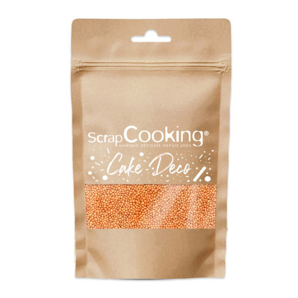 ScrapCooking Strössel minikulor 80 g guld