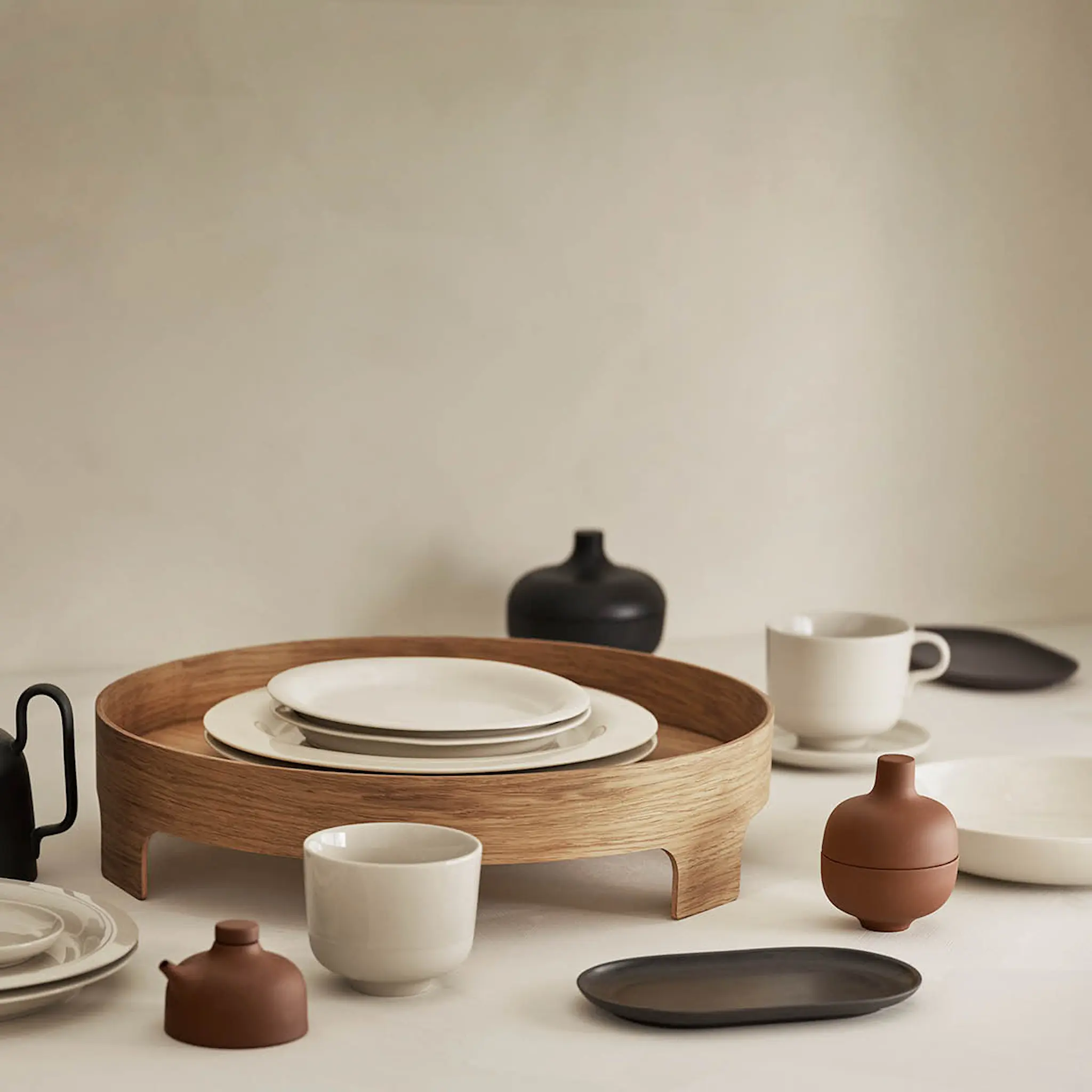 Design House Stockholm Mugg med öra 35 cl Sand