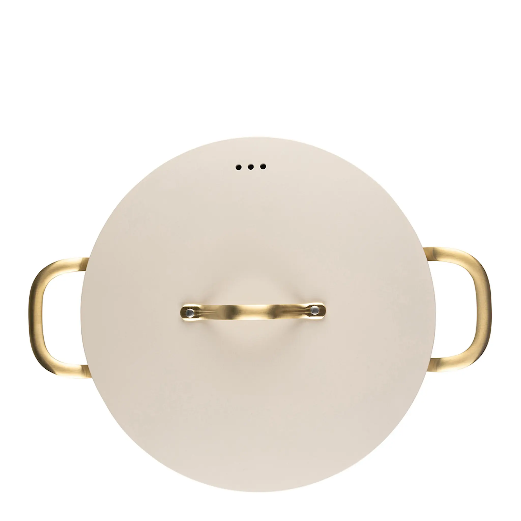 Heirol Royal Pearl gryte med lokk 4,1L hvit