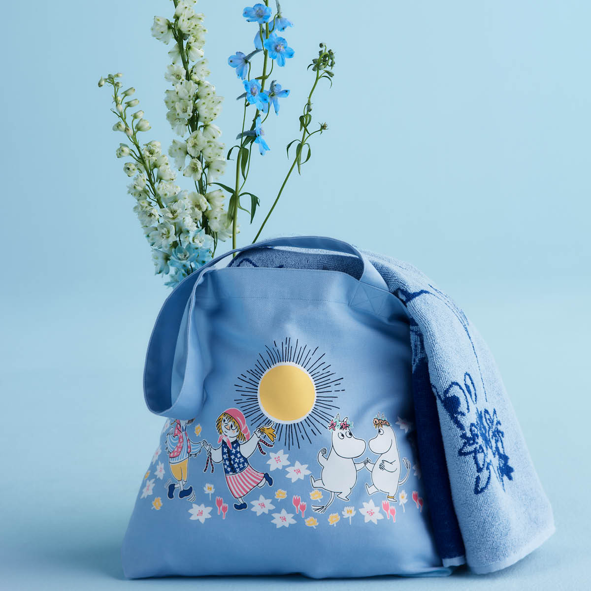 Moomin Arabia Mumin tygpåse 45x35 cm Sommardans