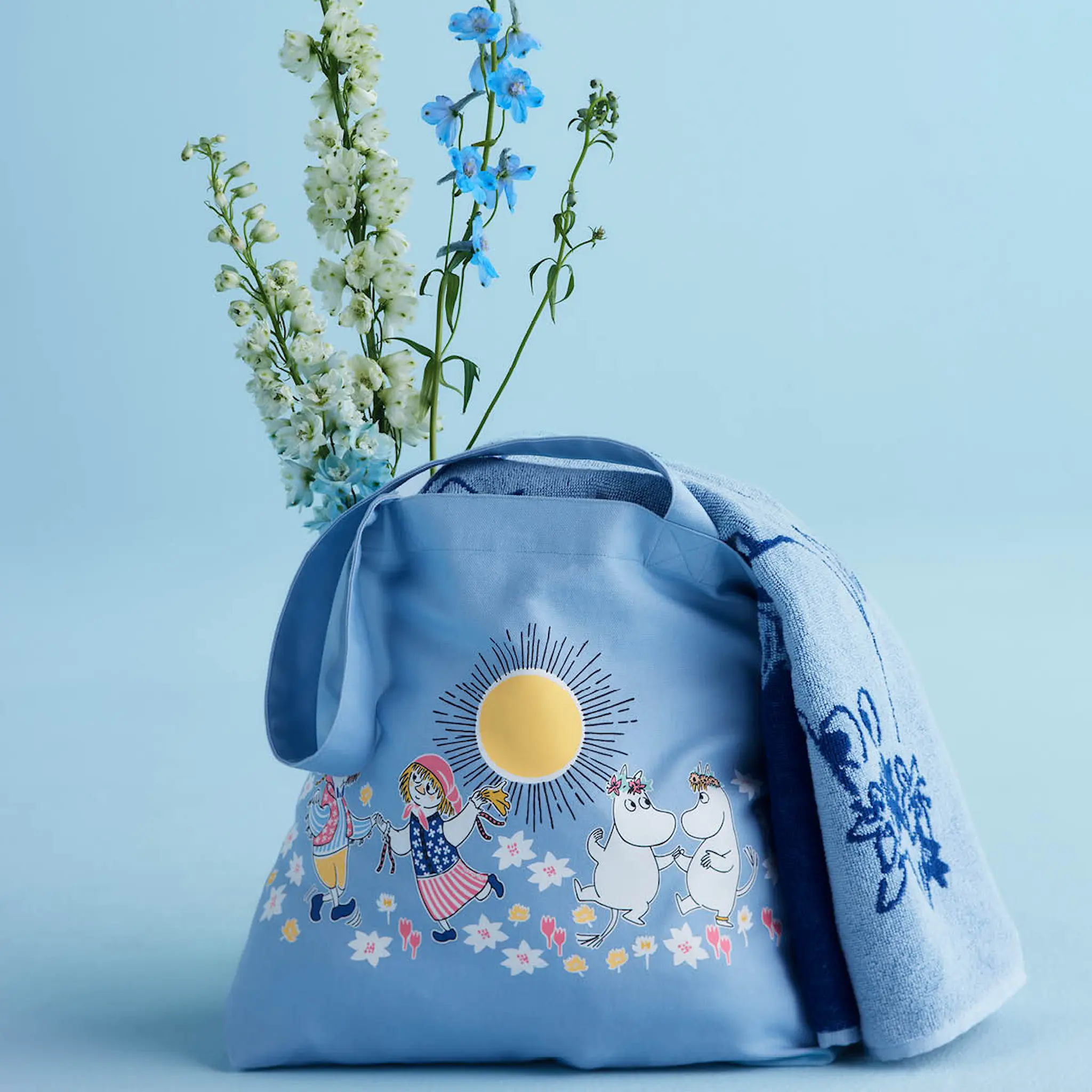 Moomin Arabia Mumin tygpåse 45x35 cm Sommardans