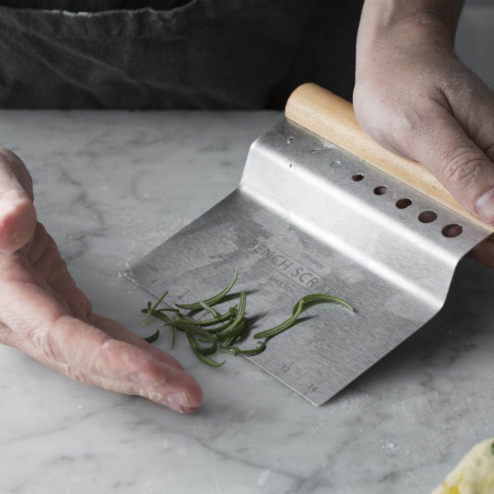 Mason Cash Innovative Kitchen 4-i-1 bänkskrapa 14 cm stål/trä