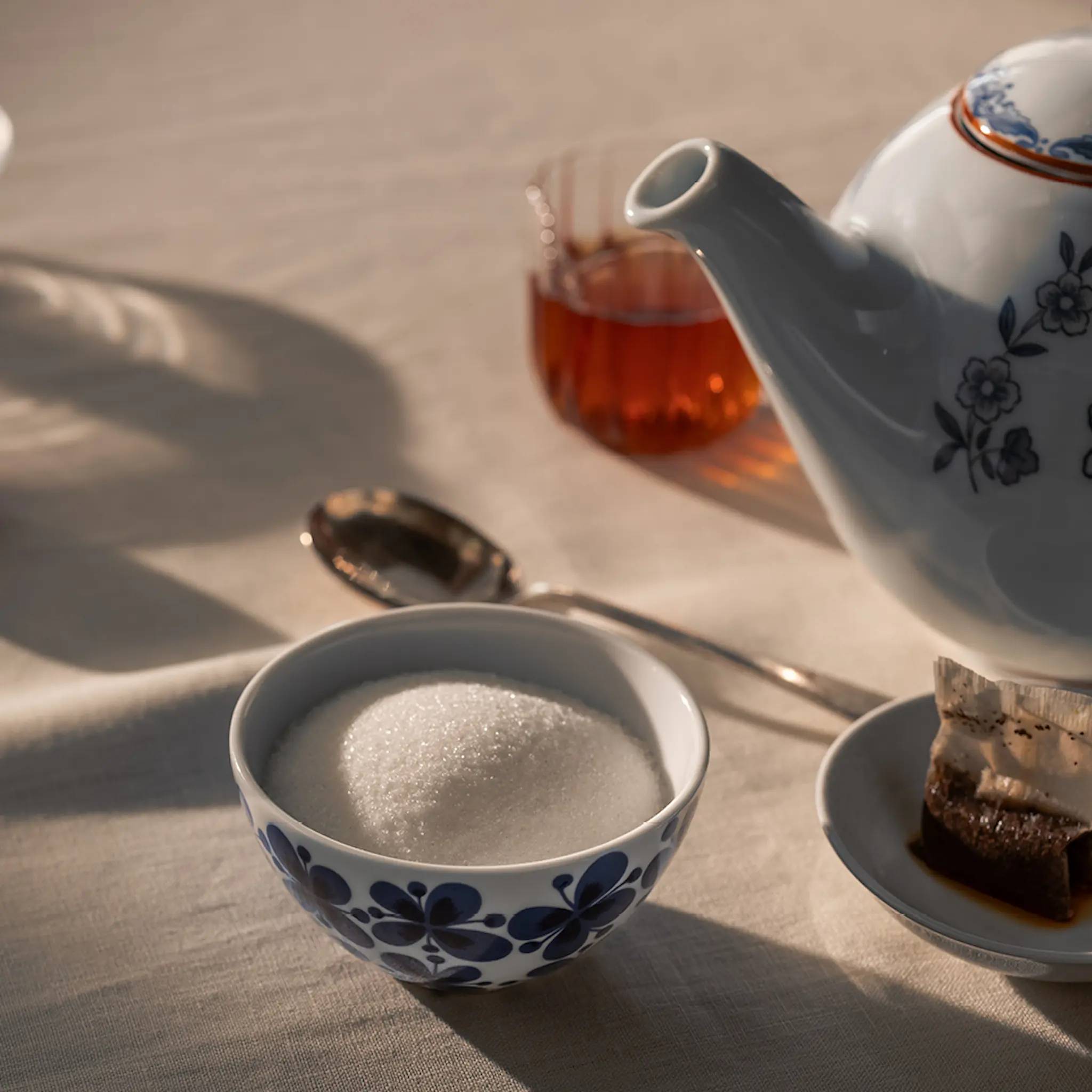 Rörstrand Mon Amie liten skål 10 cm blå/vit