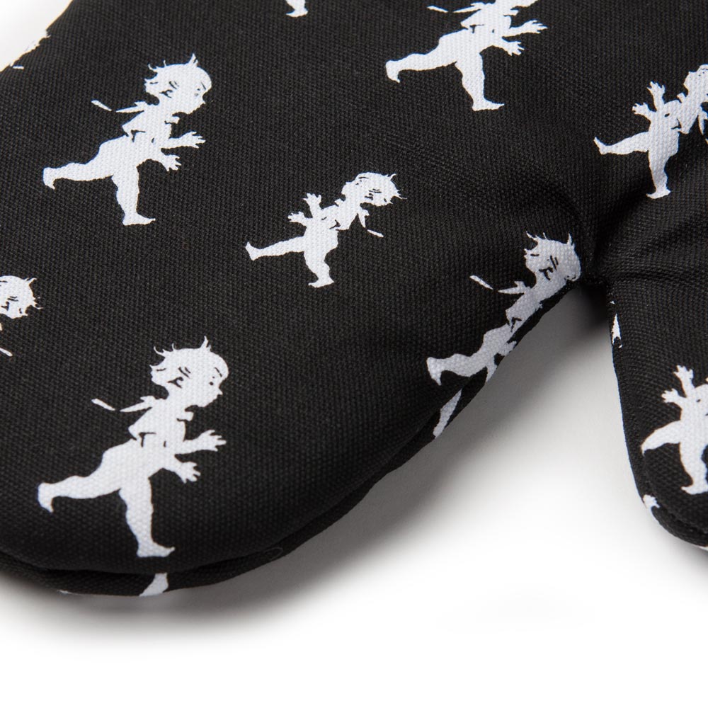 SOLSTICKAN Grillvott 30x22 cm svart