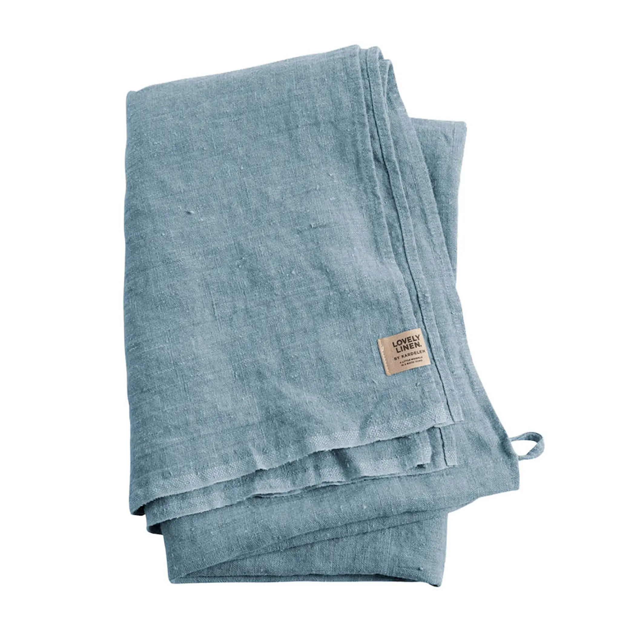 Lovely Linen Lovely Hamam badehåndkle lin 90x145 cm Dusty Blue