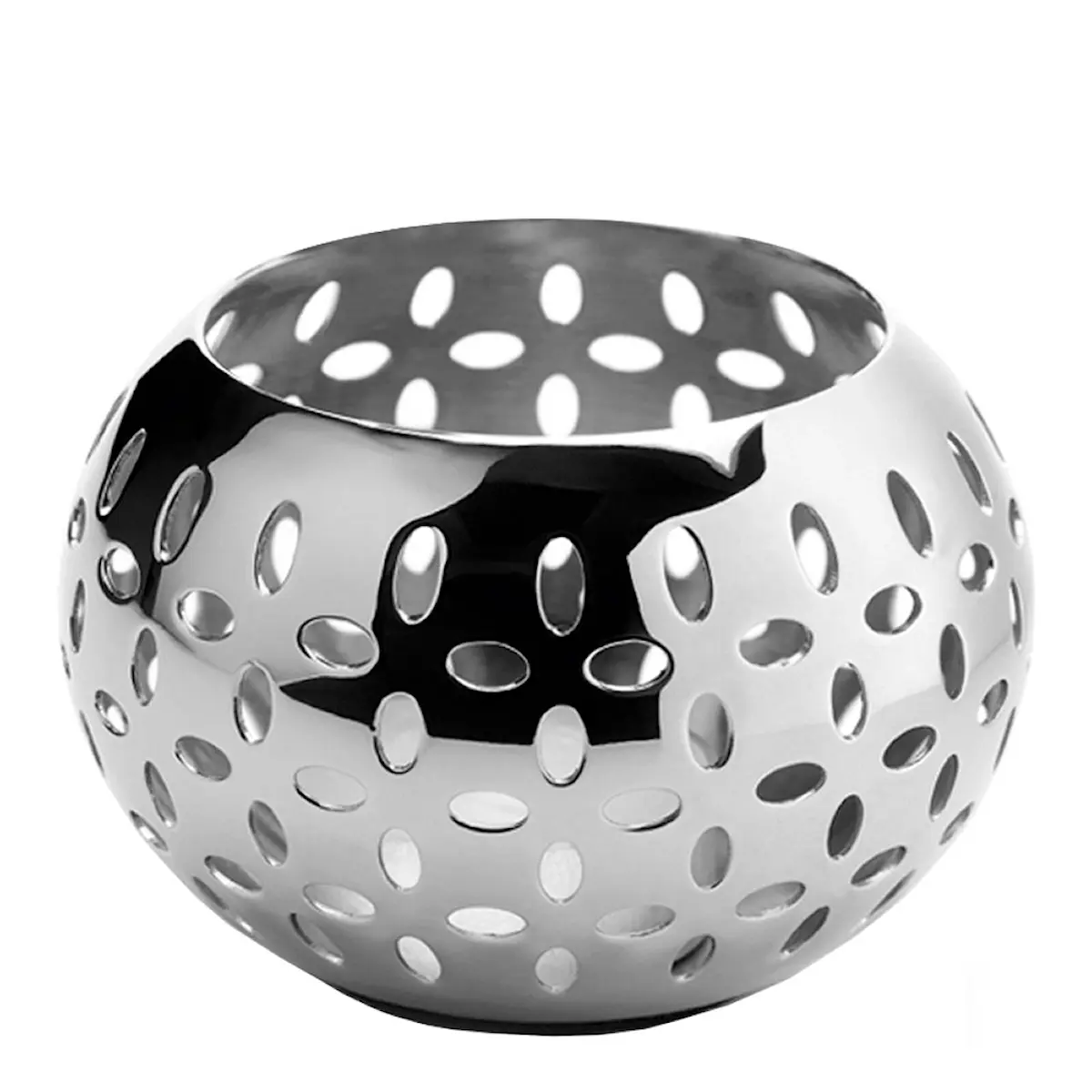 Robert Welch Sesame ljuslykta stor 12,5 cm stål