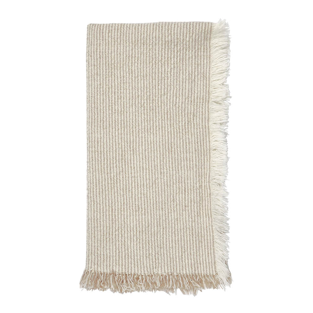 Broste Copenhagen - Elouise lautasliina 45x45 cm fungi/offwhite