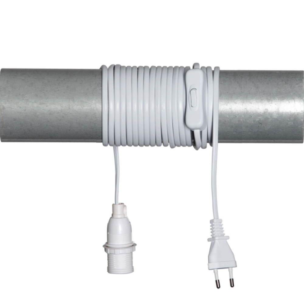 Star Trading Basic Sladdställ E14 5 m Vit