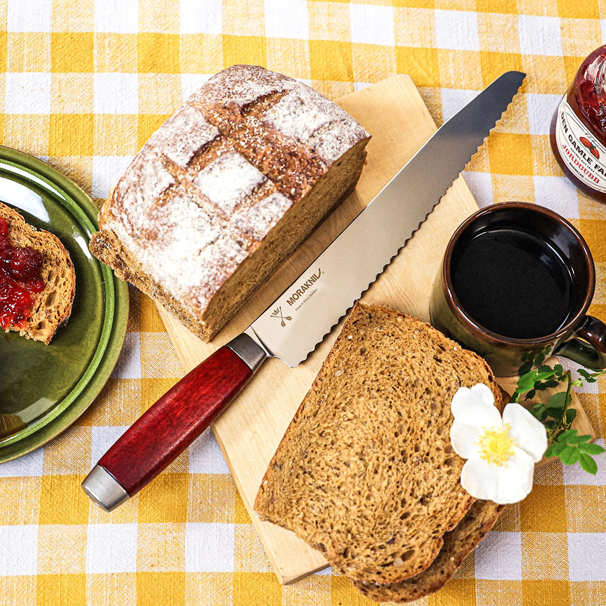 Morakniv Classic 1891 brödkniv 37,1 cm röd