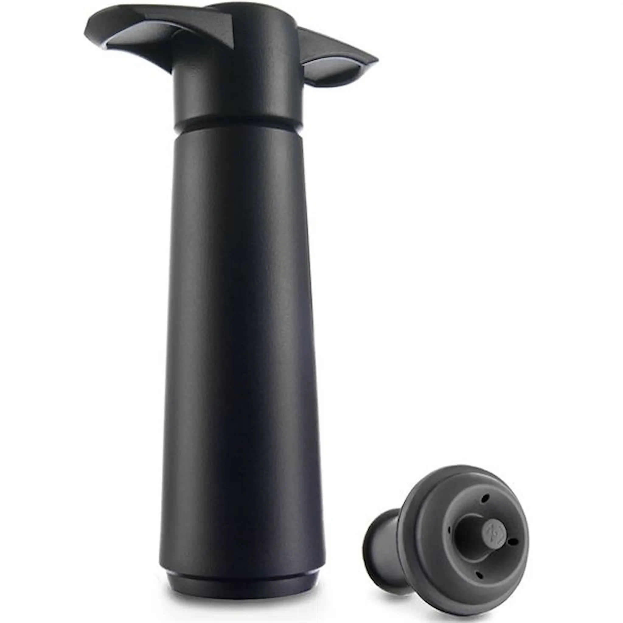 Vacu Vin Wine Saver & 1 Stopper Svart