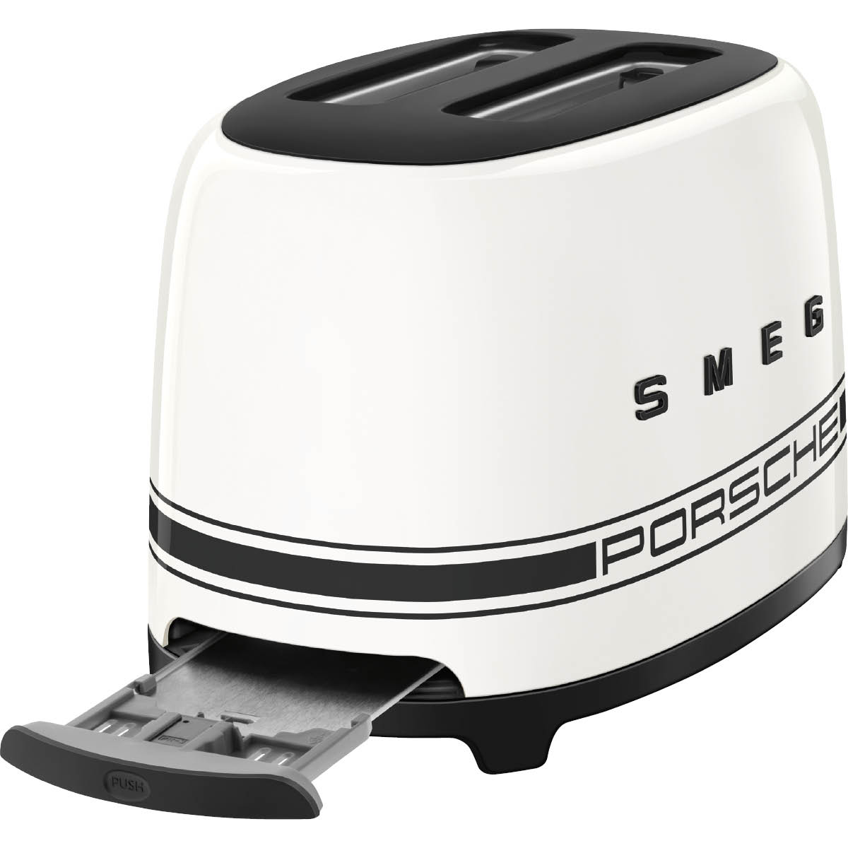 Smeg Smeg x Porsche brödrost för 2 skivor TSF01P Carrara White