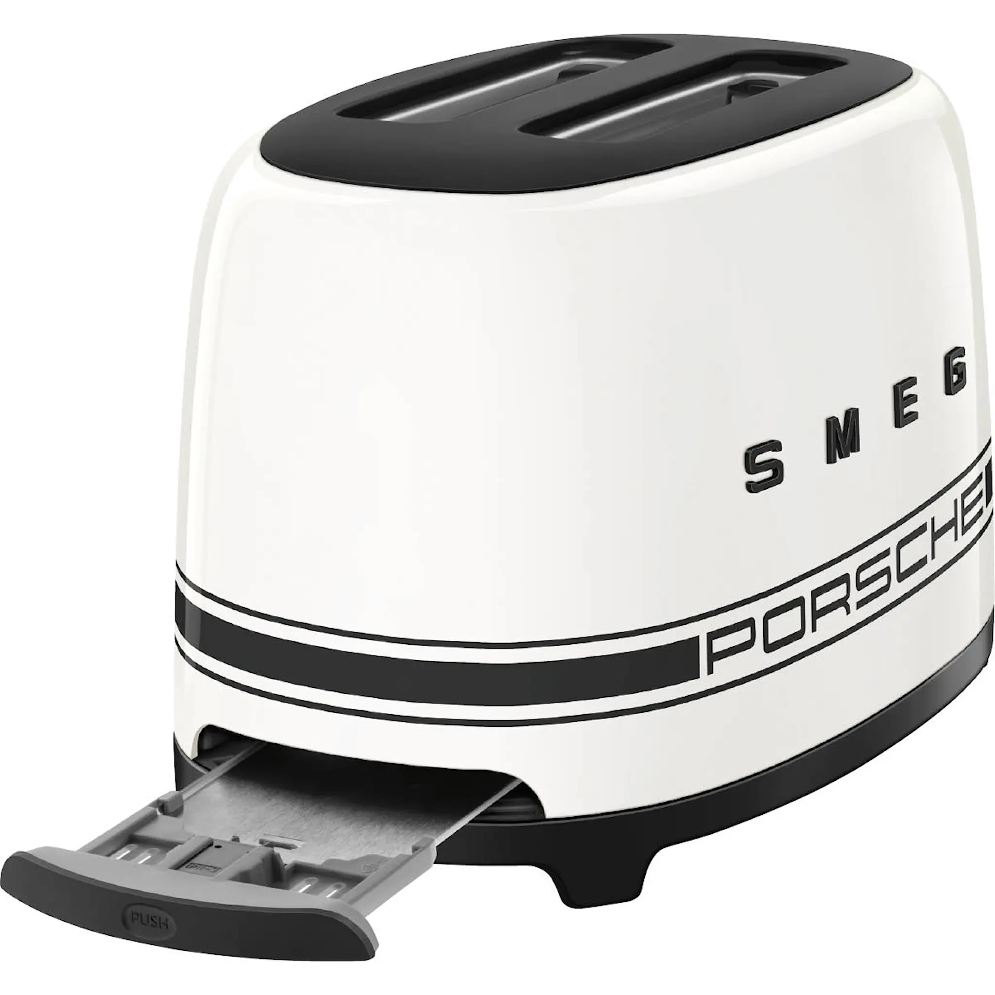 Smeg Smeg x Porsche brödrost för 2 skivor TSF01P Carrara White