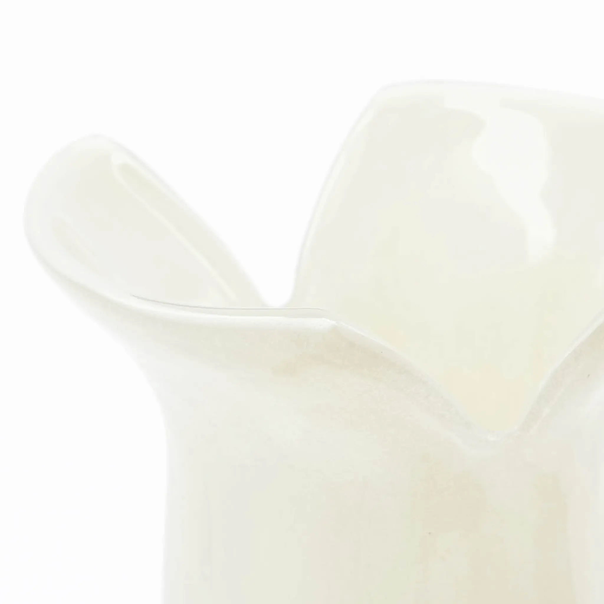 House Doctor Cuff Maljakko 24 cm Offwhite