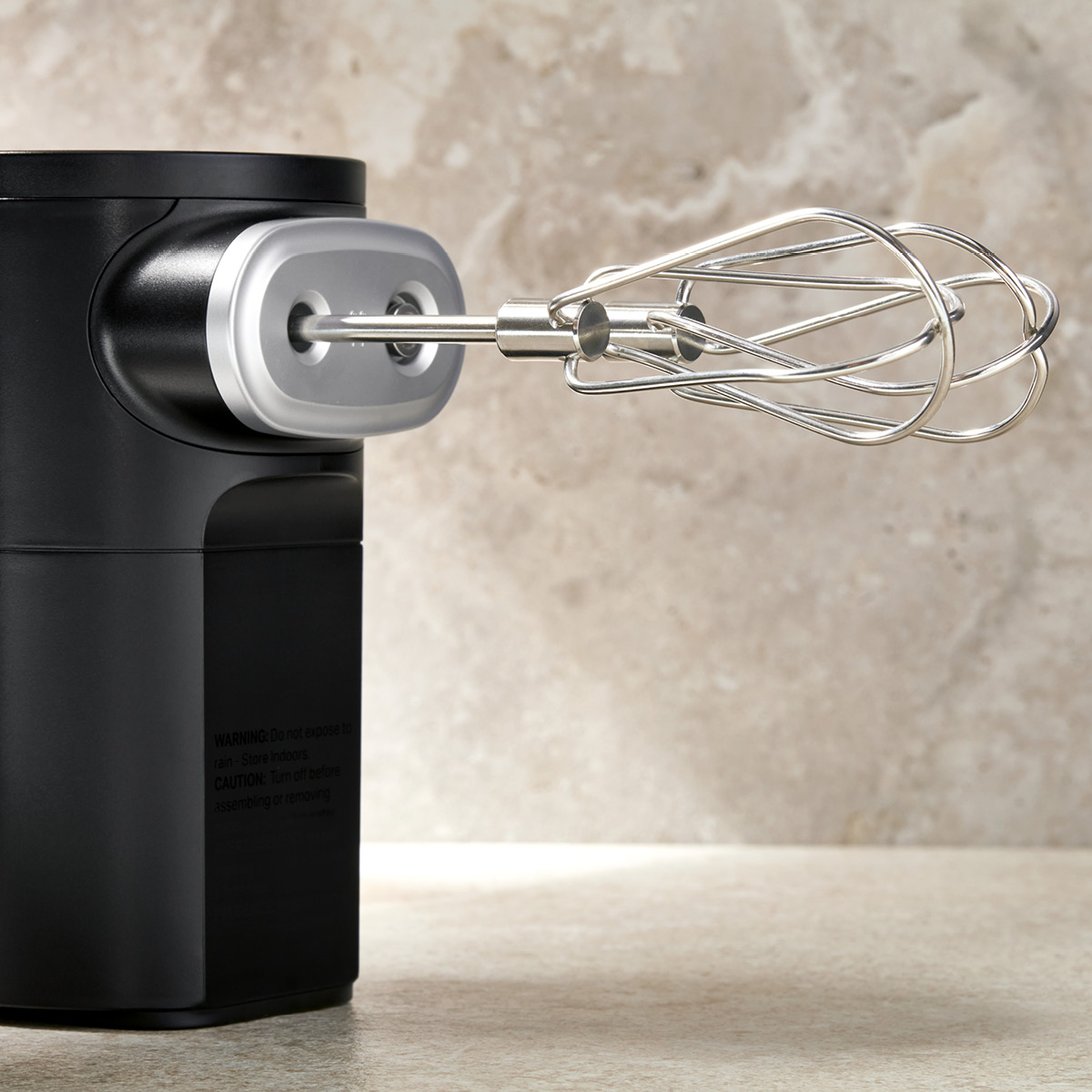 KitchenAid Go Cordless håndmikser 5KHMR762BM m/ batteri matt svart