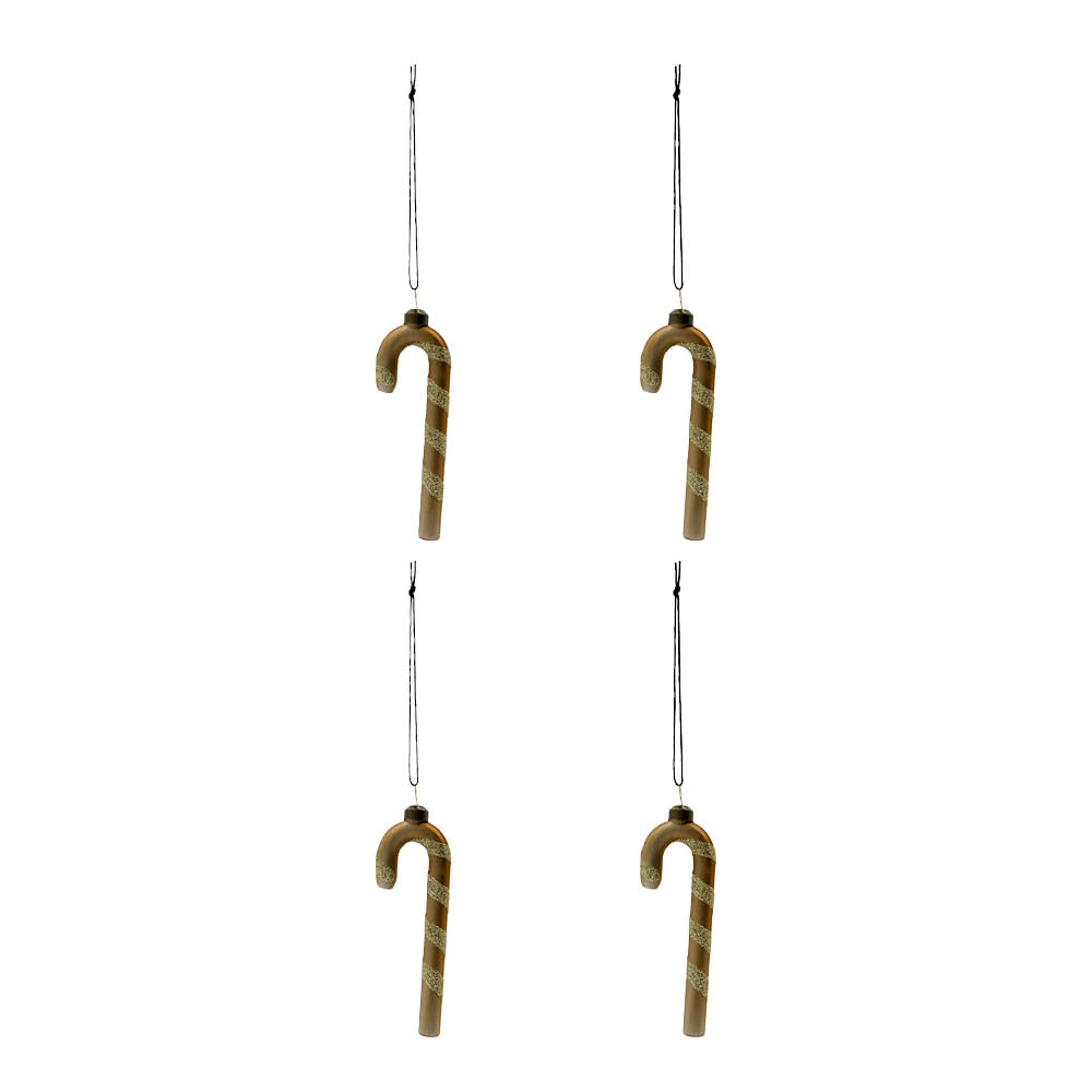 House Doctor Stik juldekoration 4-pack guld