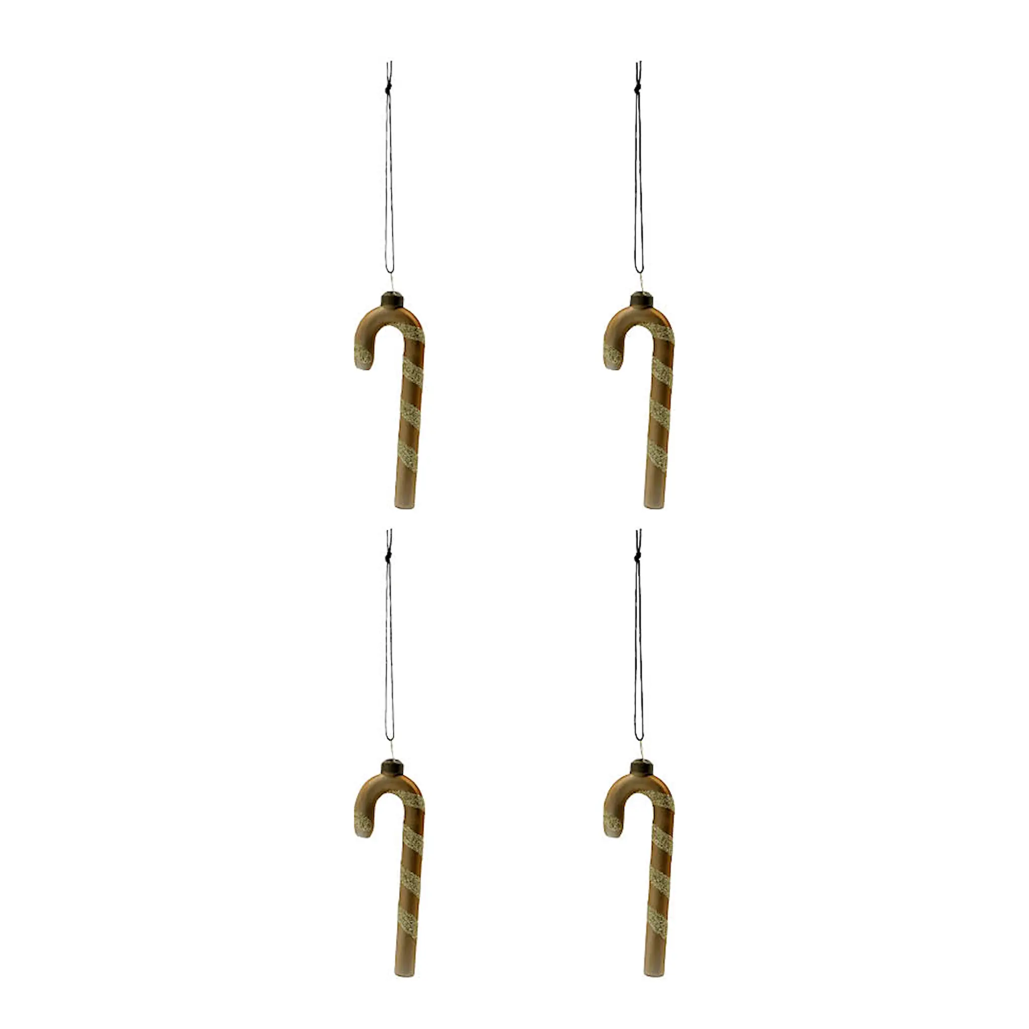 House Doctor Stik juldekoration 4-pack guld