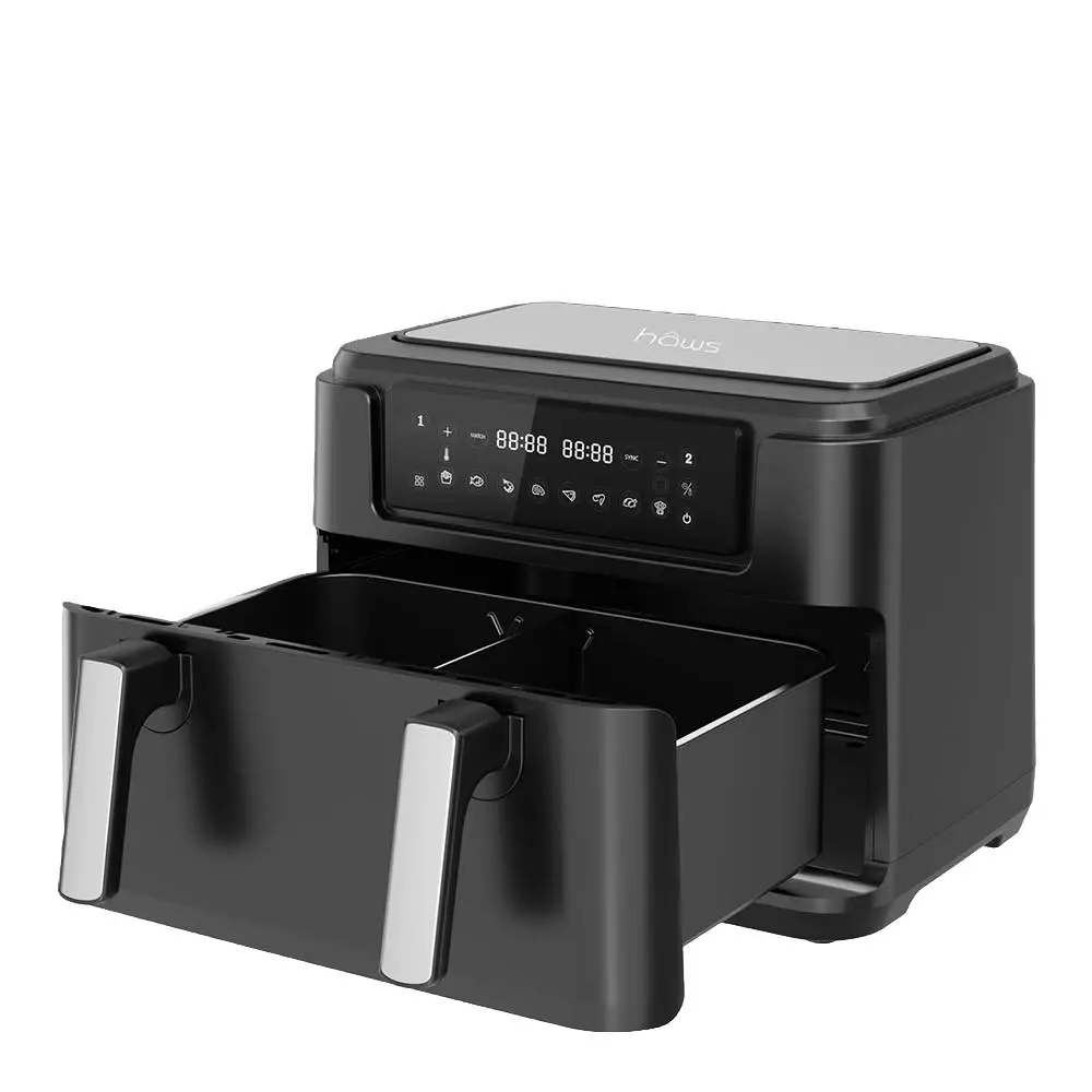 Airfryer 10 L 2400W jakajalla ja pinnoitteella