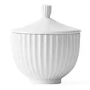 Lyngby Bonbonjär 10 cm Porslin Vit