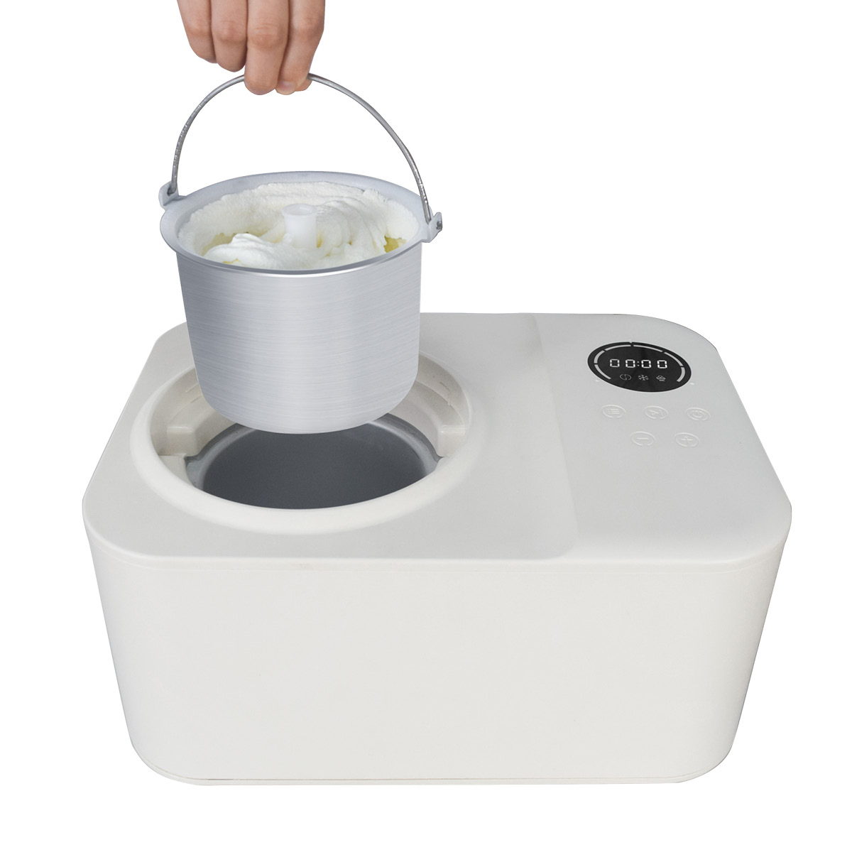 Sabor Ultimate Jäätelökone 1,2 L Valkoinen