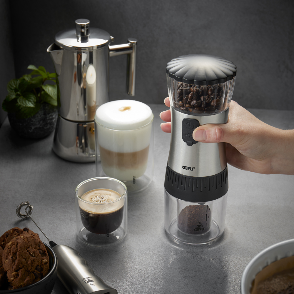 Gefu Polve kaffekvarn 22,5 cm rostfri