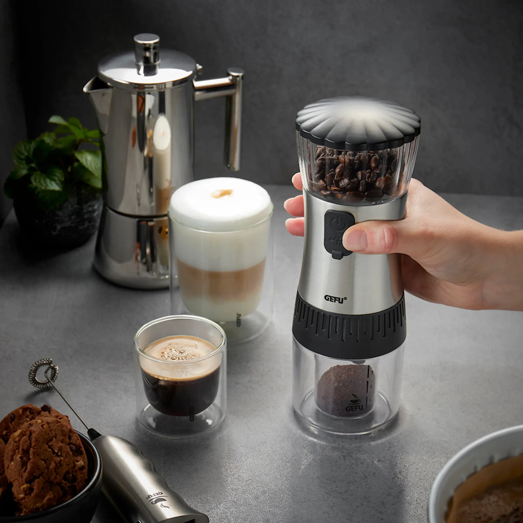 Gefu Gefu Kahvimylly Ruostumaton