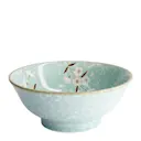 Light Blue Sakura ramen skål 21x9 cm 1,3 L blå